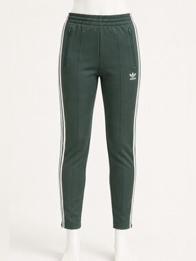 Adidas Originals SST Superstar Track Pants Night Cargo Green XS